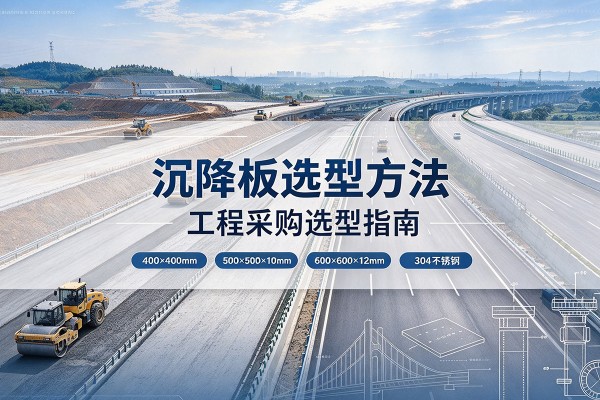 革吉沉降板选择方法