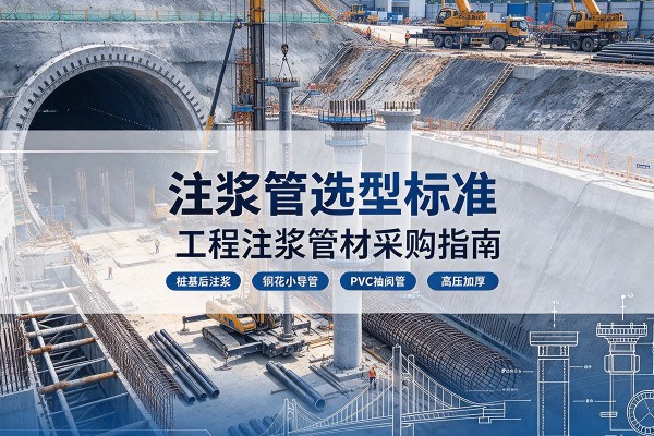 革吉注浆管选型标准