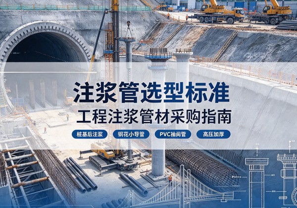 革吉注浆管选型标准